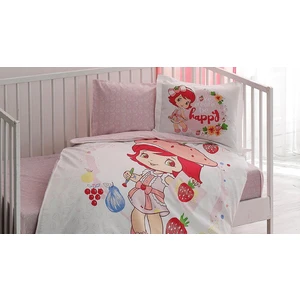 Lisansli Bebek Nevresim Takımı-S.Shortcake Paint Baby