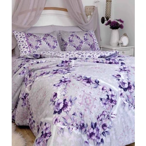 Özdi̇Lek Çift Kişilik Soft Life Saten Nevresim Takımı-Provence Lila
