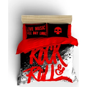 Helen George Çift Kişilik Nevresim Takımı-Rock&Roll