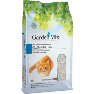 Gardenmix Kalın Taneli Parfümsüz Bentonit Kedi Kumu 10 Lt