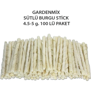 Gardenmix Sütlü Burgu Çubuk 4,5-5 G 100 Lü