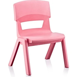 Baby Desing Irak Plastik Jumbo Çocuk Sandalye No2 Büyük Pembe