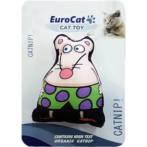 Eurocat Kedi Oyuncağı Süper Fare Beyaz 9,5 cm