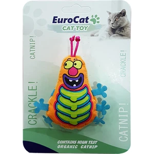 Eurocat Kedi Oyuncağı Turuncu Tırtıl 9,5 cm