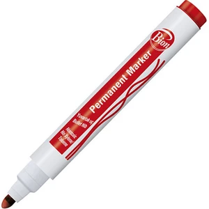 Permanent Marker 9175- Yuvarlak Uç Kirmizi