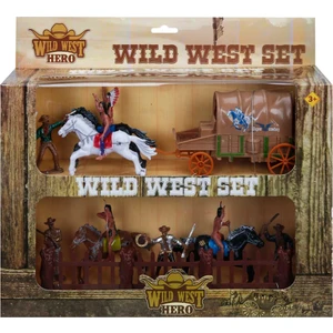 Wild West Hero Kovboy  Kızılderili At Arabali 2 Katli Oyun Seti
