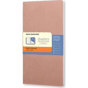 Chapters Günlük Defter Slım Cep Çizgili Old Rose Cpt021D4