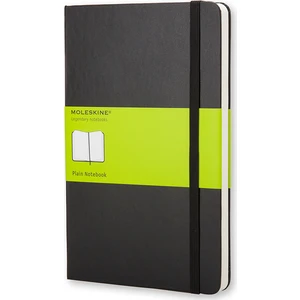 Defter Sert Kapak L Boy Düz Siyah