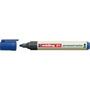 Eddıng Permanent Markör Çevre D. E-21 Mavi