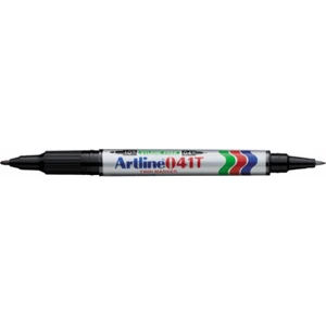 Artlıne Permanent Markör Çift Uçlu Siyah Ek-041