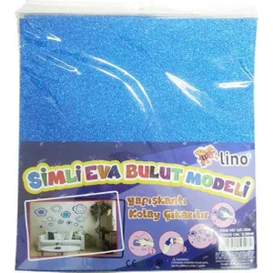 Simli Eva Bulut Modeli 33X35 Cm 2 Renk Ds-506