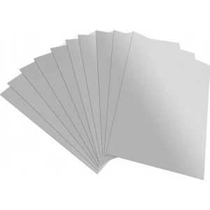 Aynalı Karton Gümüş 10'Lu 50X70 2708Jq-G