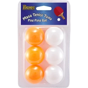 Pinpon Topu 6 Lı Set Br-150 (Akrilik)