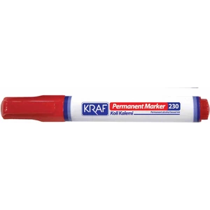 Permanent Markör Yuvarlak Uc 220 Kırmızı