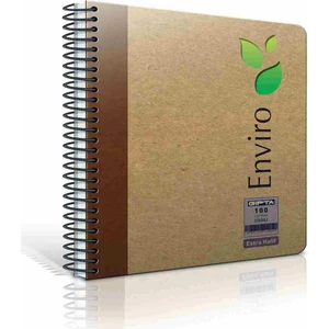 Defter A6 Envıro Spr.Kraft Sert 80Yp.Çiz2334