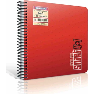 Defter A4 Smart S-Type 4+1 Pp 120Yp. 2350