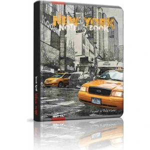Defter 17X24 Metropol Sert 120Yp. Kar. 2440