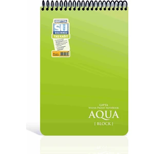 Bloknot A6 Aqua Block Spr. Pp 80Yp Kar.1922