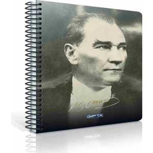 Defter A4 Atatürk Spr. Pp 100Yp. Kar. 2619