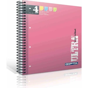 Defter A4 Ultra Spr. Sert 80Yp. Çiz. 1353