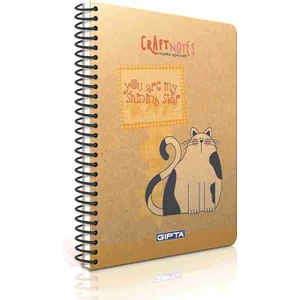 Defter 17X24 Craft Spr. Sert 100Yp. Kar.1778