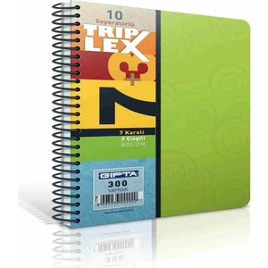 Defter A4 Trıplex Spr. Sep.6+3 Pp 270Yp.1797