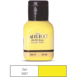 Akrilik Boya 25 Ml Sarı Y-070A-3601
