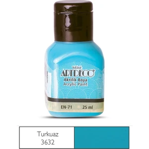 Akrilik Boya 25 Ml Turkuaz 070A-3632