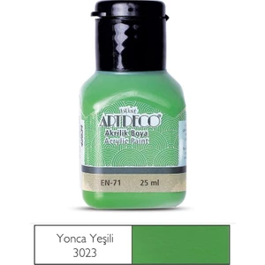 Akrilik Boya 25 Ml Yonca Yeşili 070A-3023