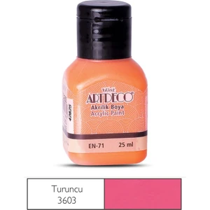 Akrilik Boya 25 Ml Turuncu 070A-3603