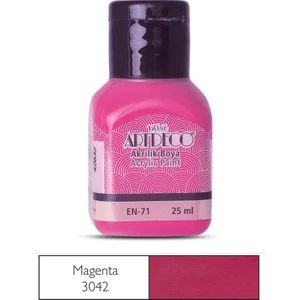 Akrilik Boya 25 Ml Magenta 070A-3042