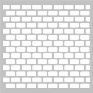 Resim Şablonu 30X30 Tuğla Deseni St130