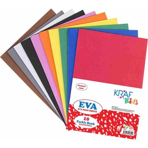 Kids Eva 20X30 2 Mm Karişik Renk 10 Lu Kk05