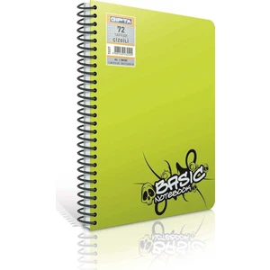 Gipta Defter A4 Basic Spr. Pp 72Yp. Kar. 1538