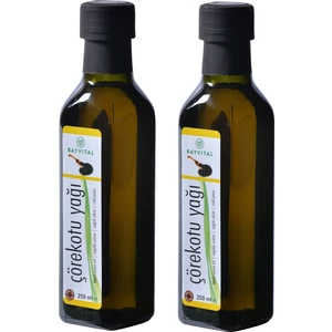 2 X 250 ml. Çörek Otu Yağı Soğuk Sıkım Çörekotu Yağı 500 ml