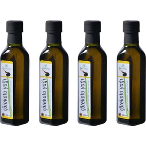 4 X 250 ml Çörek Otu Yağı Soğuk Sıkım Çörekotu Yağı 1 lt
