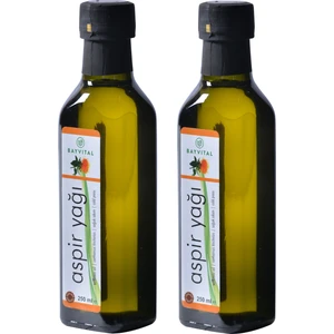 2 X 250 ml Soğuk Sıkım Aspir Yağı 500 ml