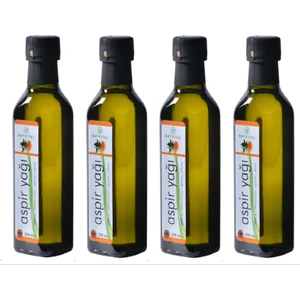 4 X 250 ml Soğuk Sıkım Aspir Yağı 1 lt