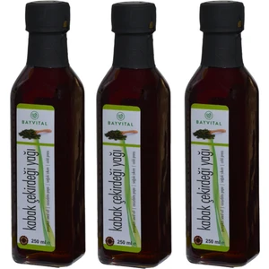 3 X 250 ml Soğuk Sıkım Kabak Çekirdeği Yağı 750 ml