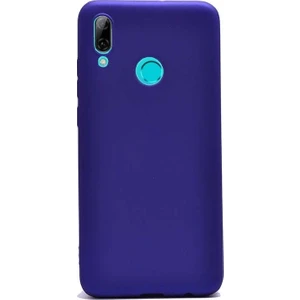 Huawei P Smart 2019 Kılıf Premier Silikon Esnek Arka Koruma Lacivert