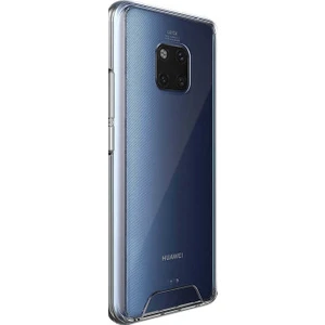 Huawei Mate 20 Pro Kılıf Gard Nitro Şeffaf Sert Silikon Şeffaf
