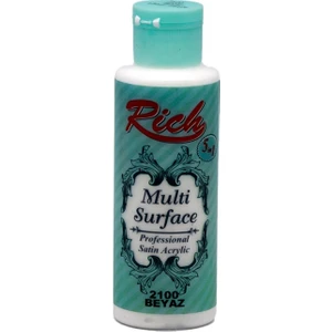 Rıch Multi Akrilik Boya 2100 Beyaz 130 Cc