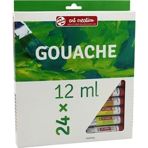 24 Renk Guaj Boya Tüp 12 Ml Rt9021624M