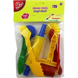 00002 Oyun Hamuru Kalıbı Seti 6 Parça