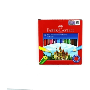 12 Renk Kuru Boya Kalemi 1/2 Boy 1116412