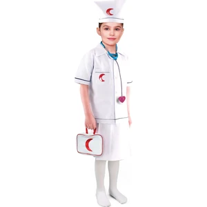 Oulabi Mir Doktor Kız Kostümü Çocuk Kıyafeti