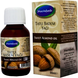 Soğuk Pres Tatlı Badem Yağı 50 ml (%100 Saf)
