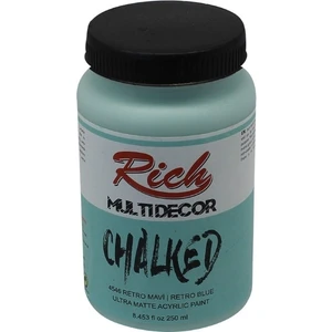 Multi Decor Chalked Akrilik Boya Retro Mavi 250 cc - 4546