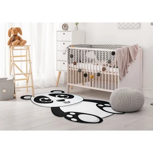 Figürlü Antialerjik Kaymaz Taban Yıkanabilir Çocuk Odası Halısı 549 Panda 100 x 160 cm