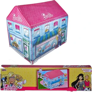 Ev Şeklinde Oyun Çadırı Barbie Temalı